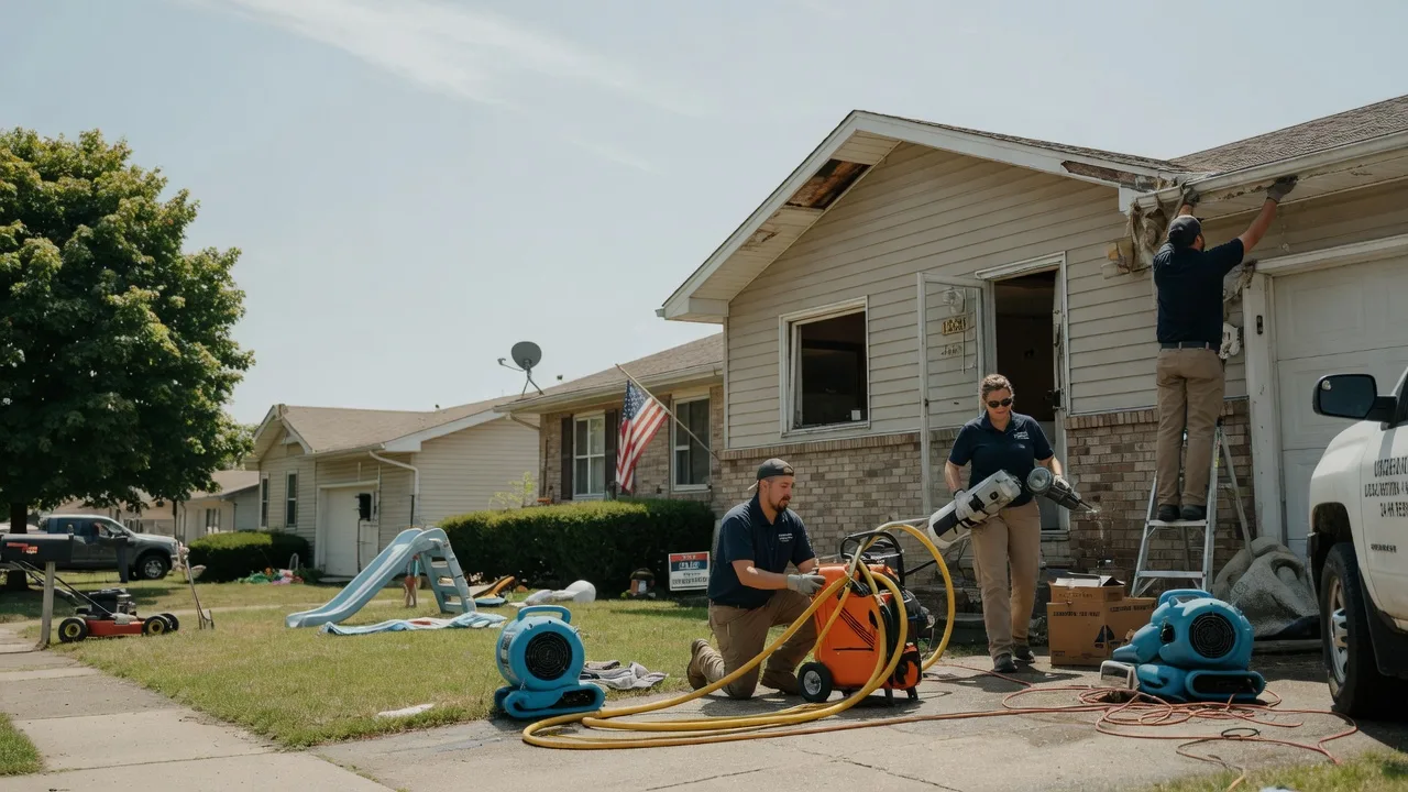 Water Damage Restoration in Barnesville, PA near me